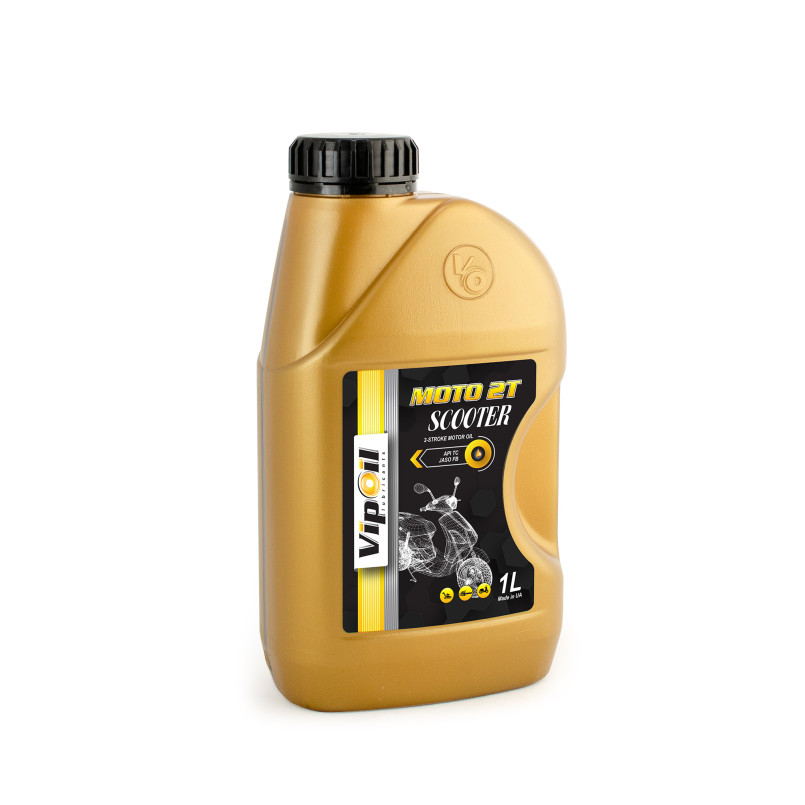 Олива для двотактних бензинових двигунів VipOil MOTO 2T SCOOTER